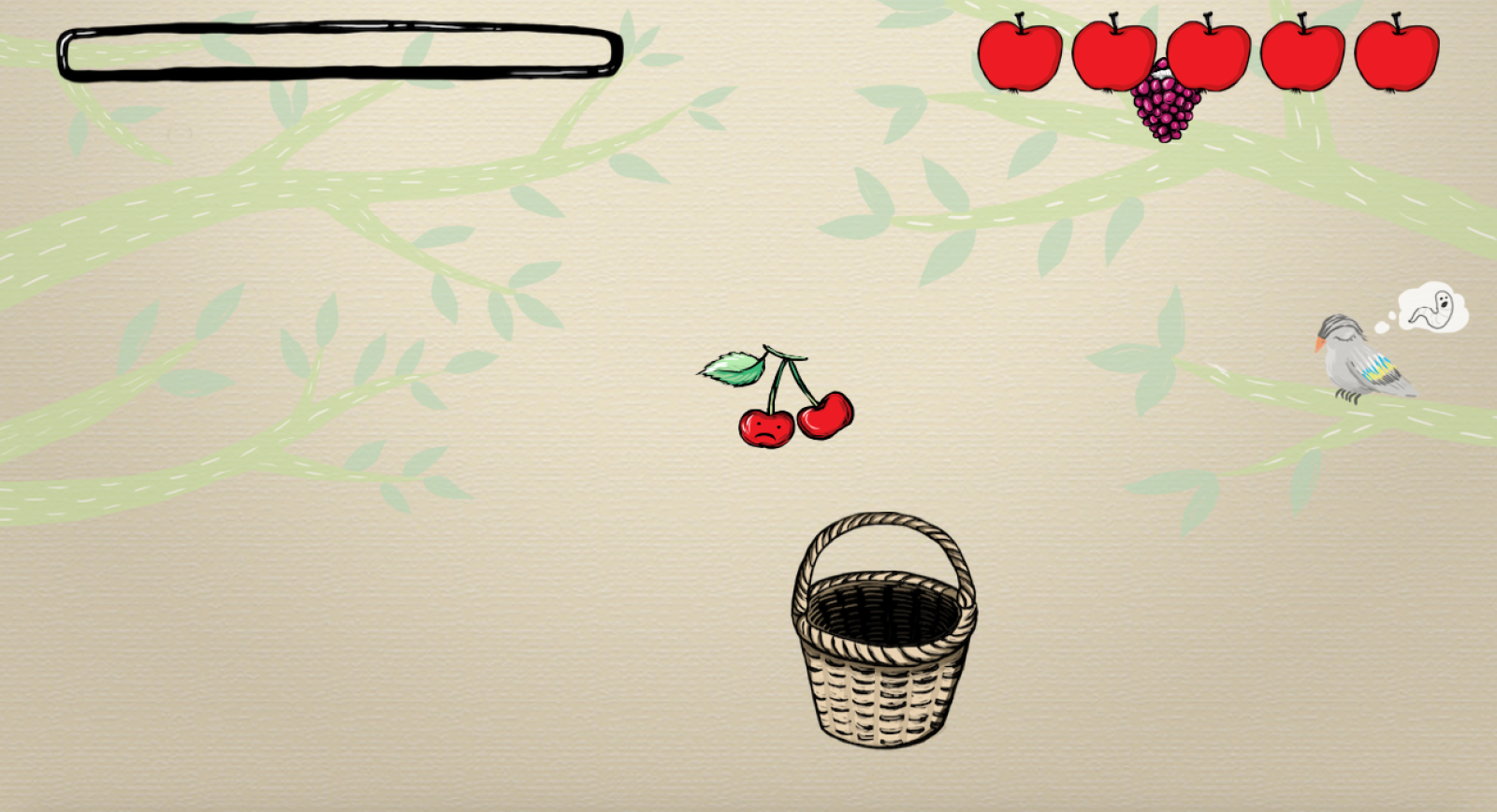 interactive, game, fruit, sklizeno